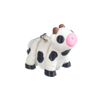 Krowa łaciata - brelok do kluczy